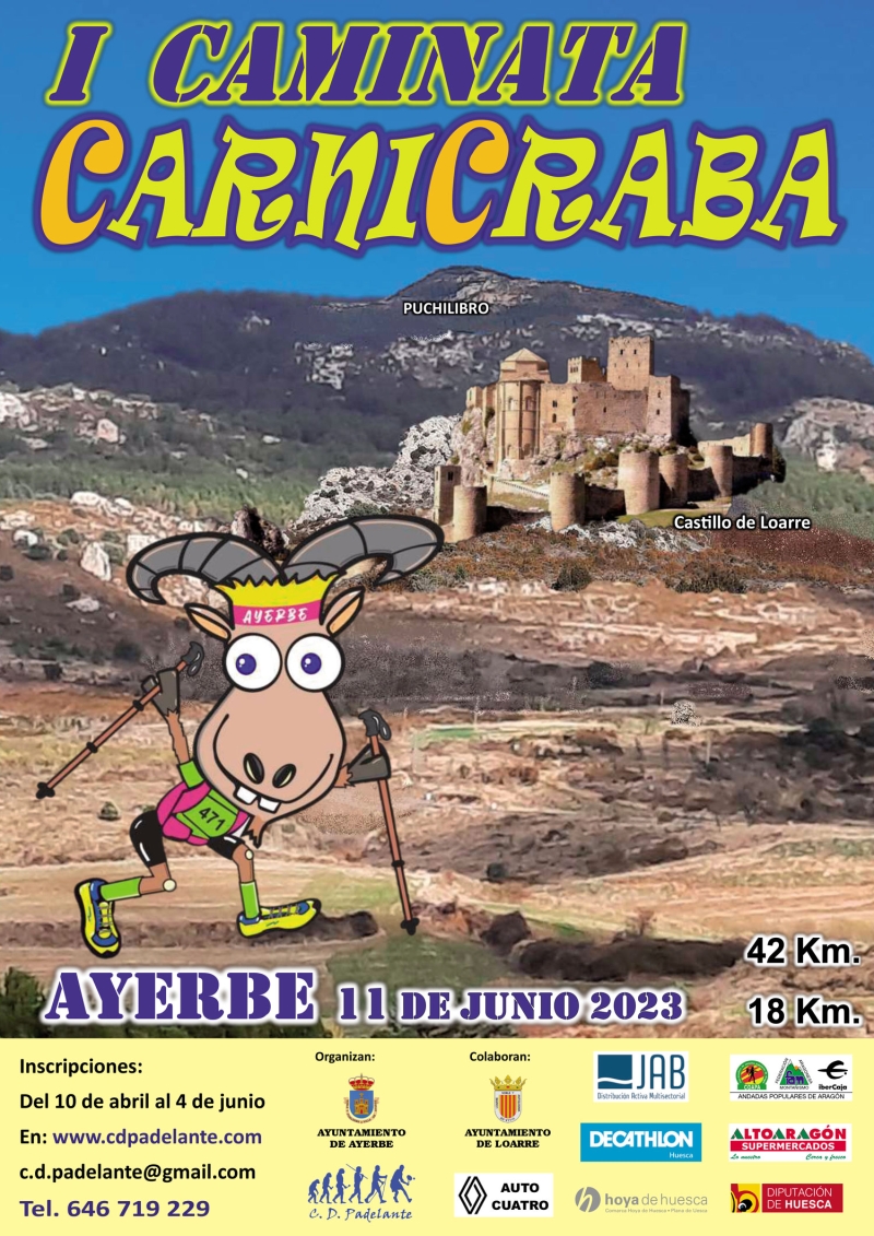 I CAMINATA CARNICRABA - Inscríbete
